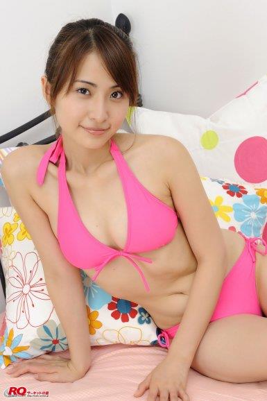 [RQ-STAR美女] NO.0049 Rena Sawai h凝鍍粕 Swim Suits- Pink