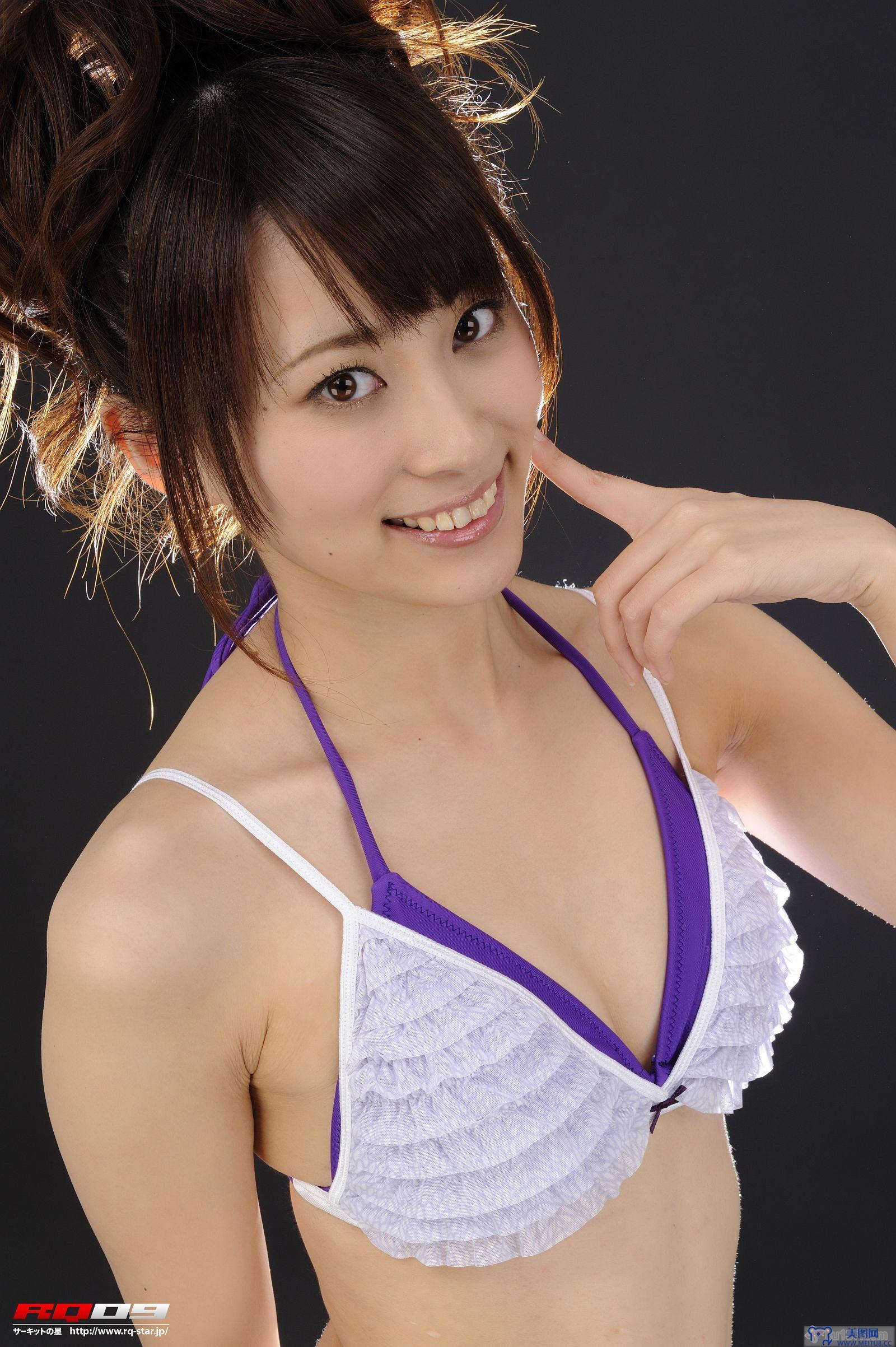 [RQ-STAR美女] NO.00146 Anna Hayashi 林杏菜 Swim Suits - Purple