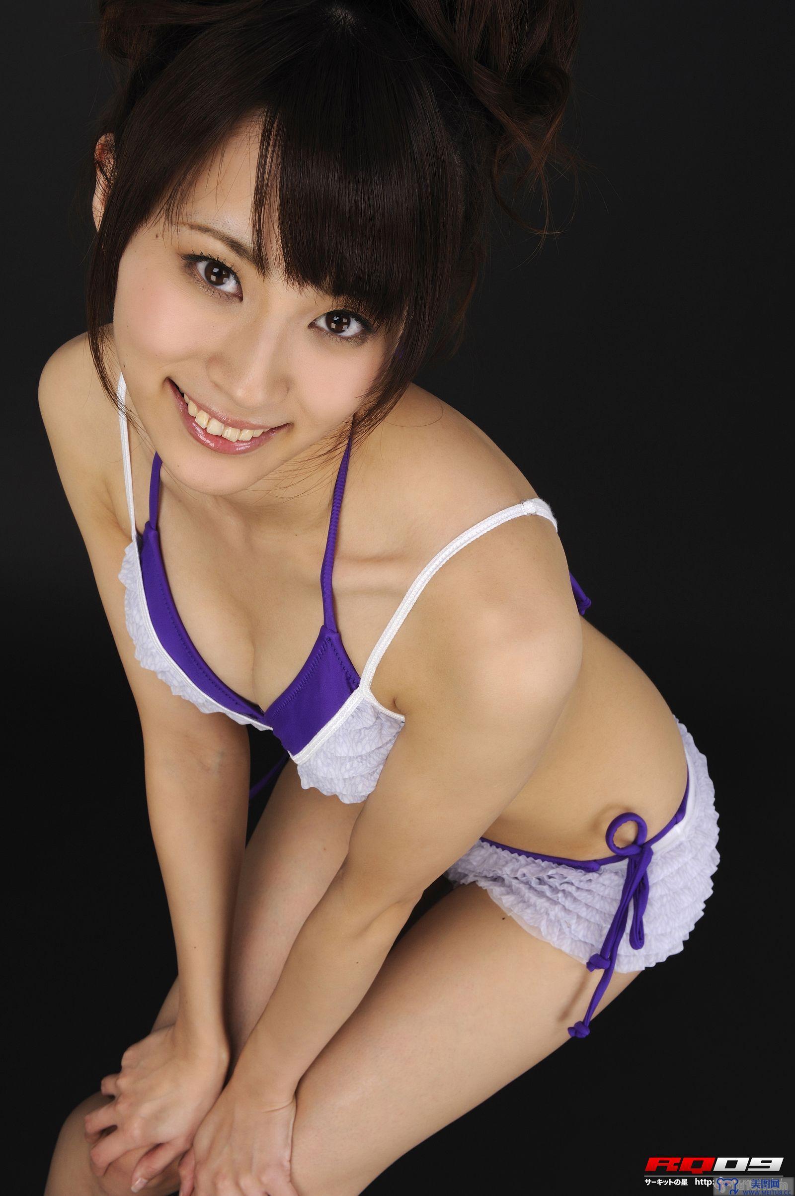 [RQ-STAR美女] NO.00146 Anna Hayashi 林杏菜 Swim Suits - Purple