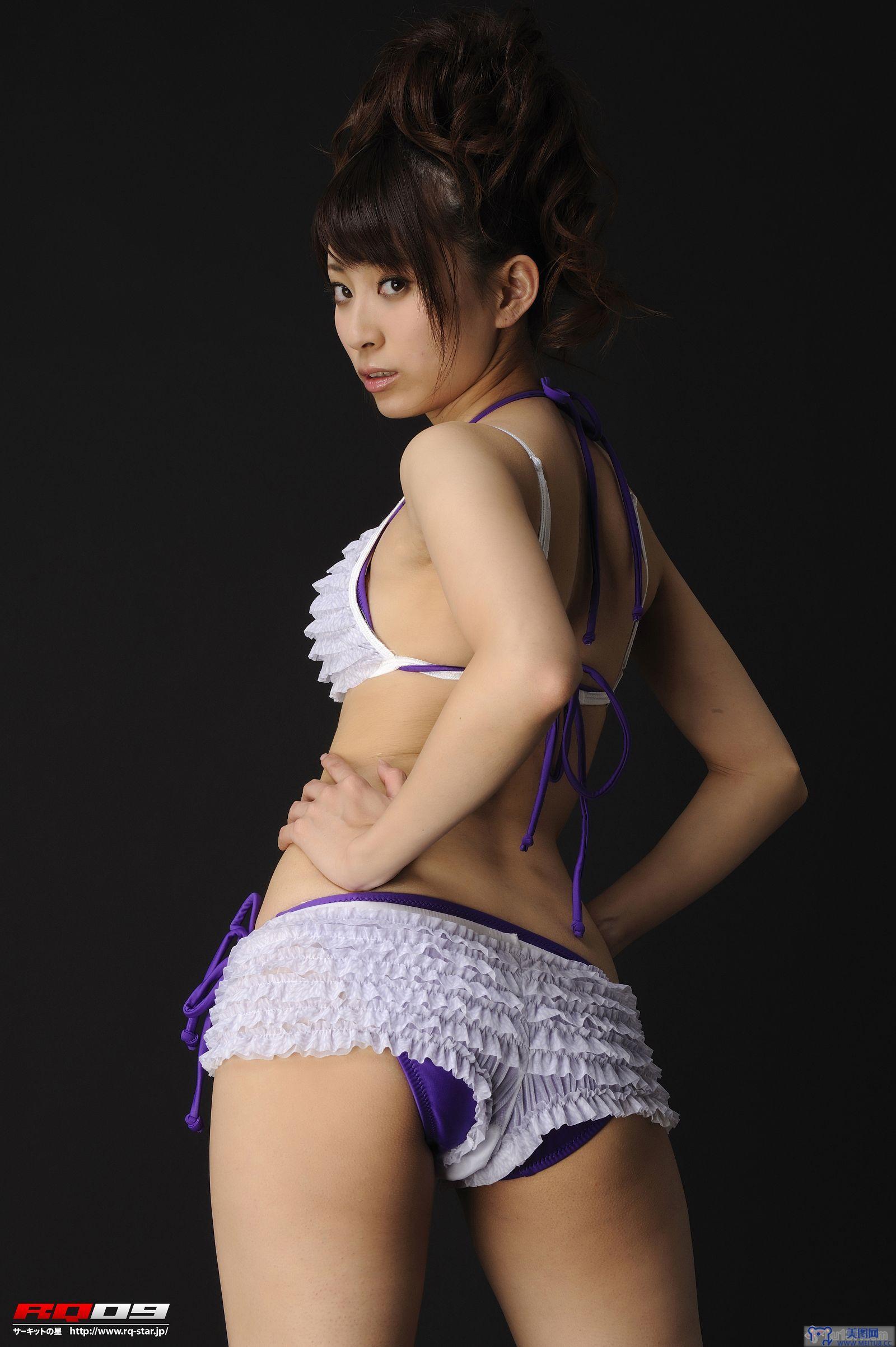 [RQ-STAR美女] NO.00146 Anna Hayashi 林杏菜 Swim Suits - Purple