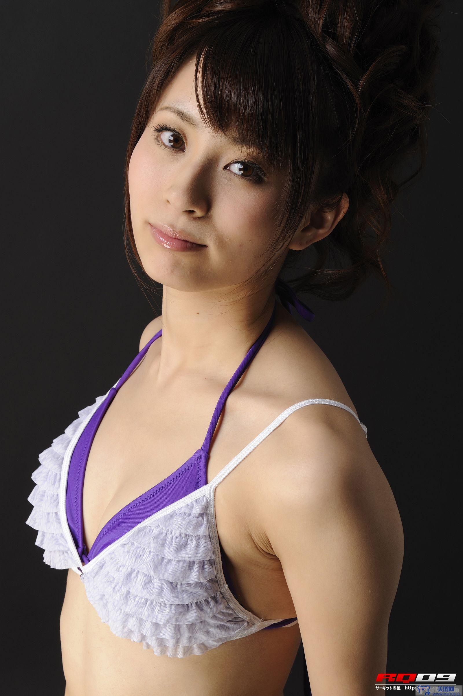 [RQ-STAR美女] NO.00146 Anna Hayashi 林杏菜 Swim Suits - Purple