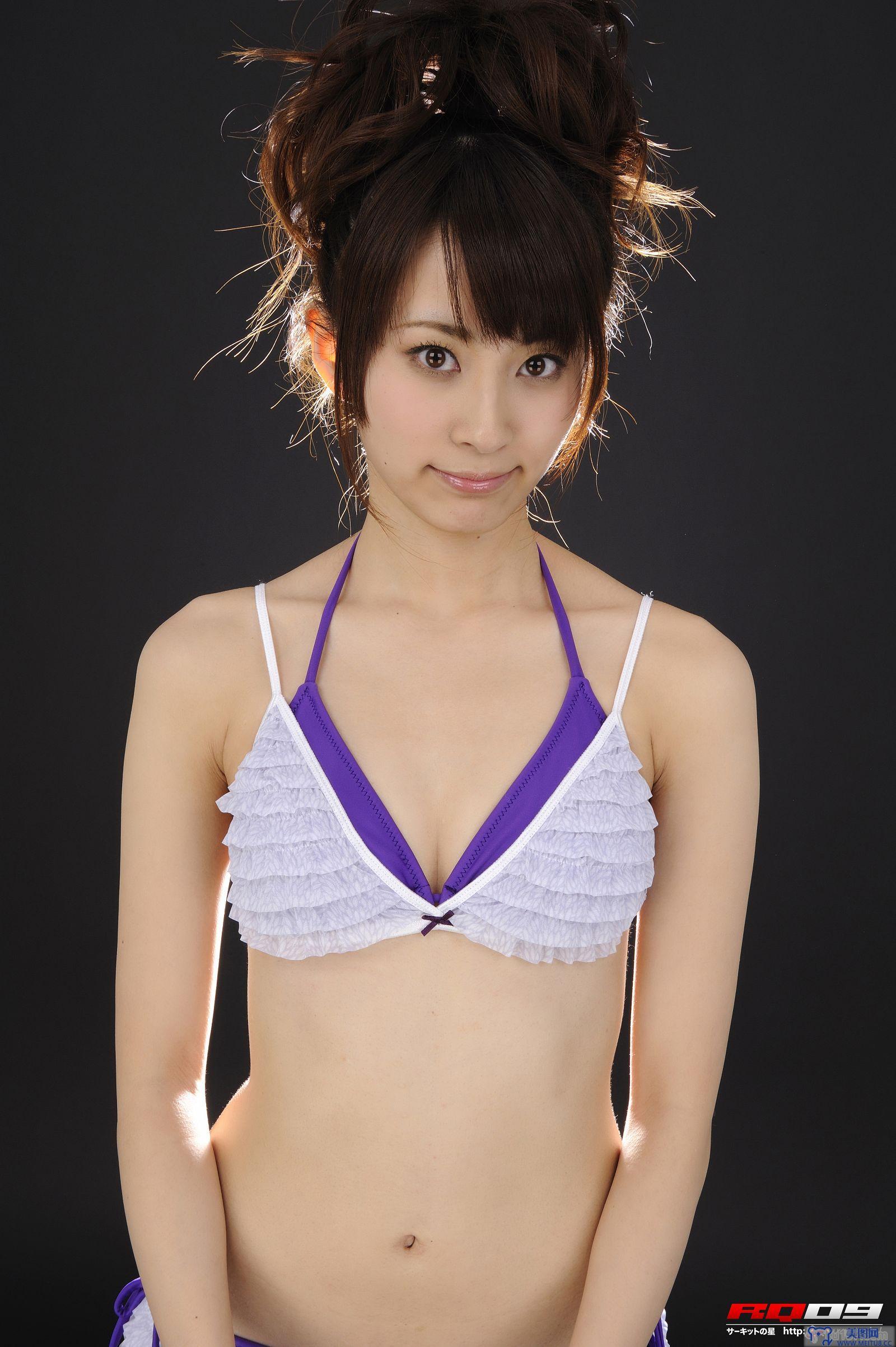 [RQ-STAR美女] NO.00146 Anna Hayashi 林杏菜 Swim Suits - Purple