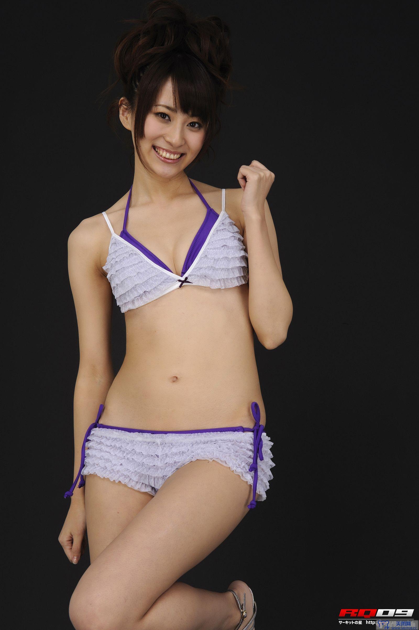 [RQ-STAR美女] NO.00146 Anna Hayashi 林杏菜 Swim Suits - Purple