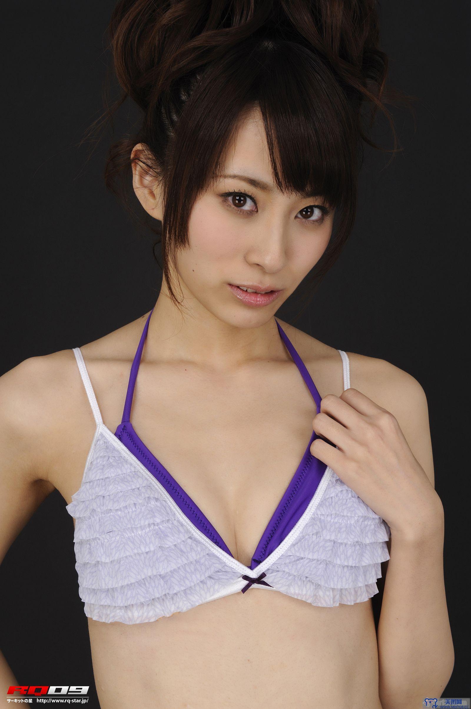 [RQ-STAR美女] NO.00146 Anna Hayashi 林杏菜 Swim Suits - Purple