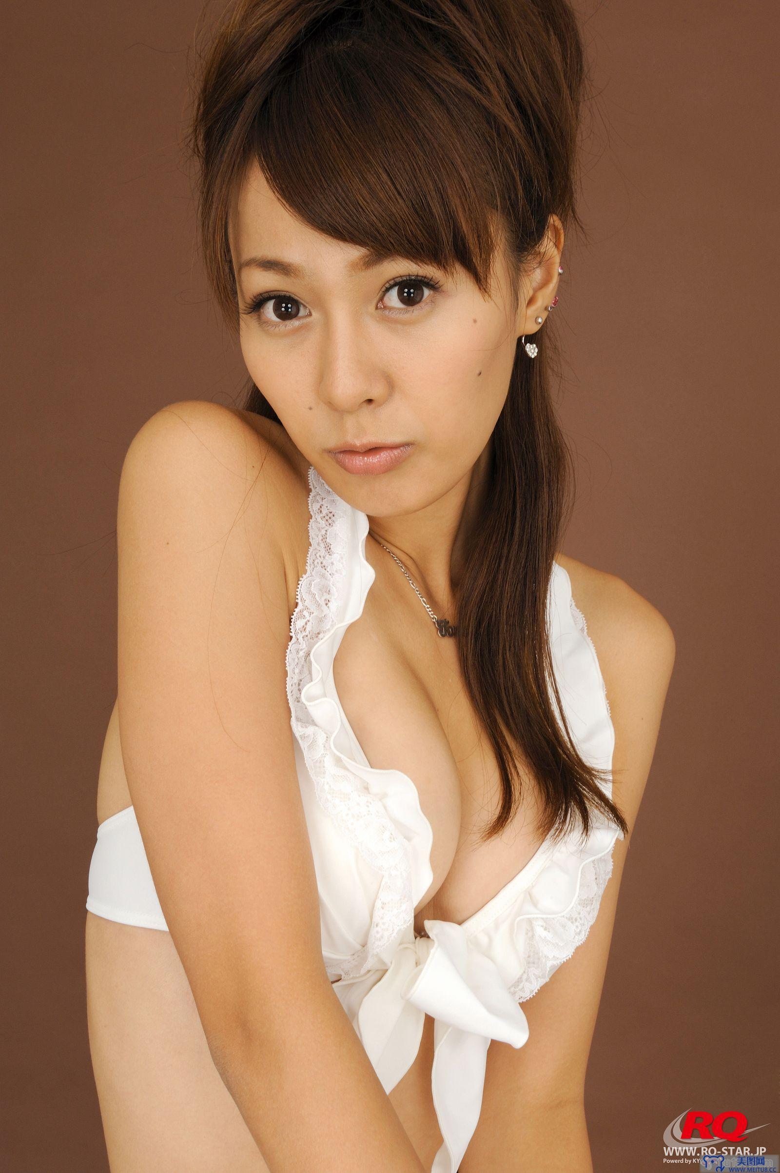 [RQ-STAR美女] NO.0066 Tomoe Nakagawa 中川知映 Swim Suits - White