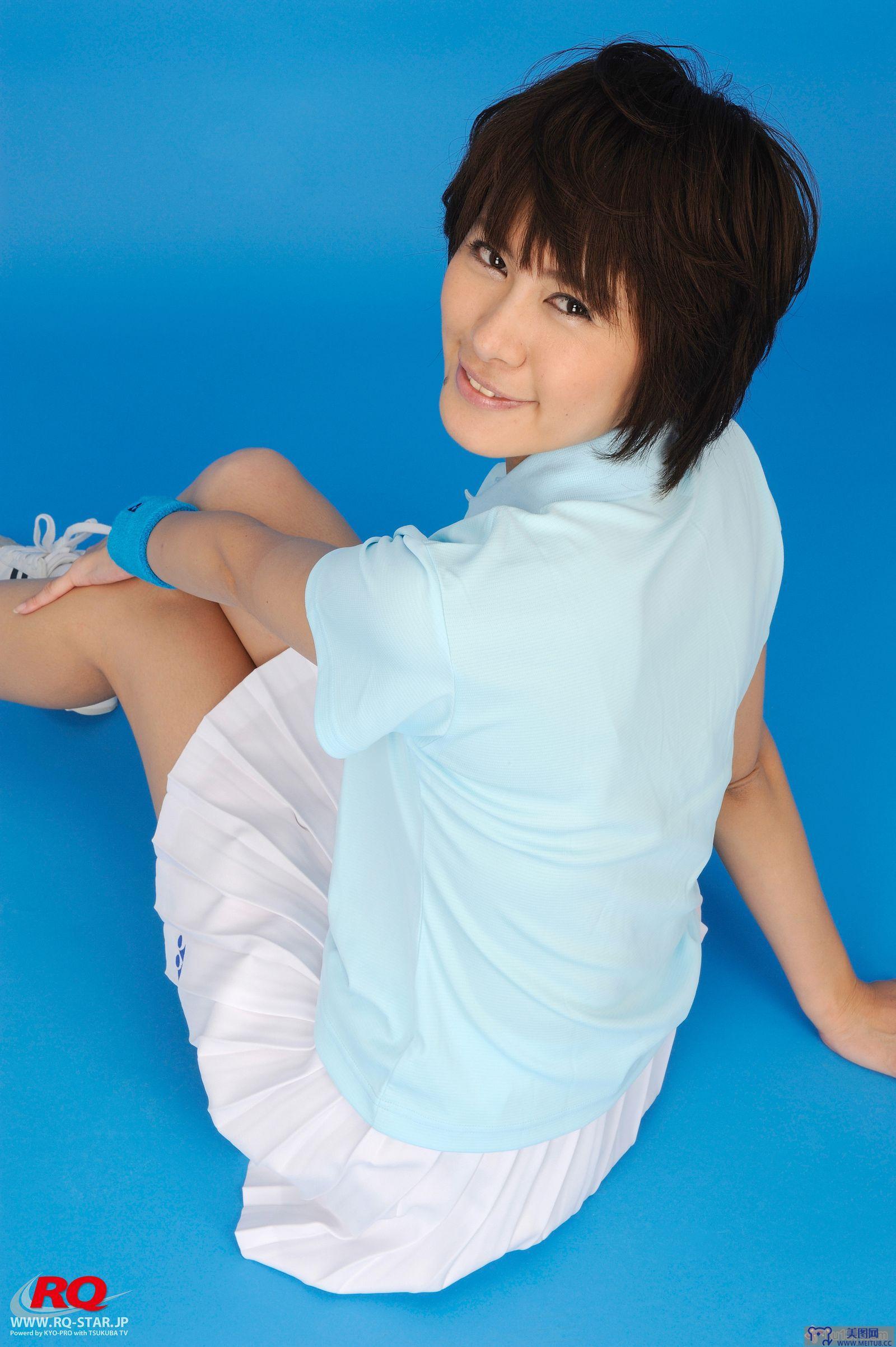 [RQ-STAR美女] NO.0081 Akiko Fujihara 藤原明子 Badminton Wear