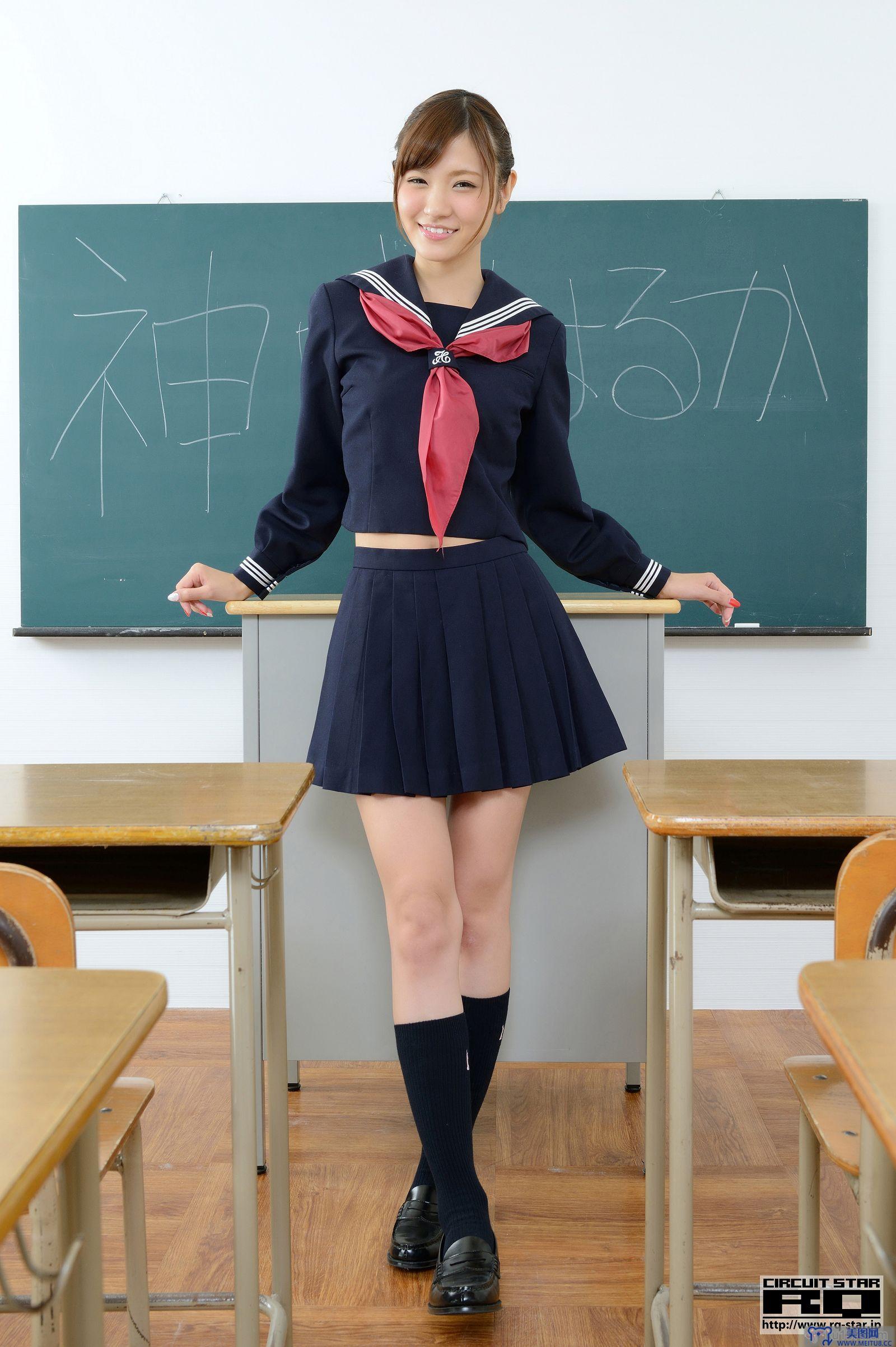 [RQ-STAR美女] NO.00876 Haruka Kanzaki 神咲はるか School Girl