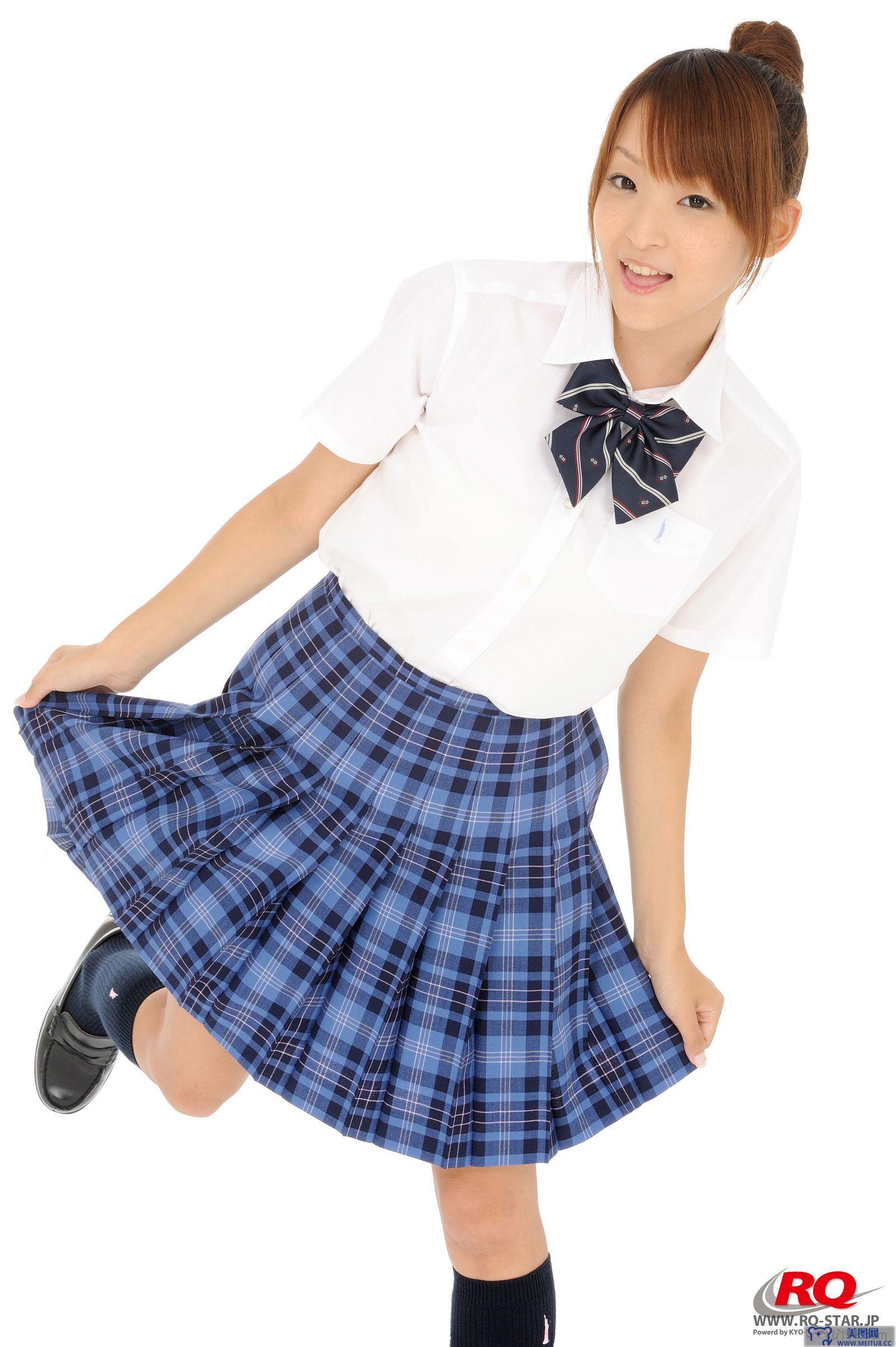 [RQ-STAR美女] NO.0089 Mio Aoki 青木未央 Seifuku