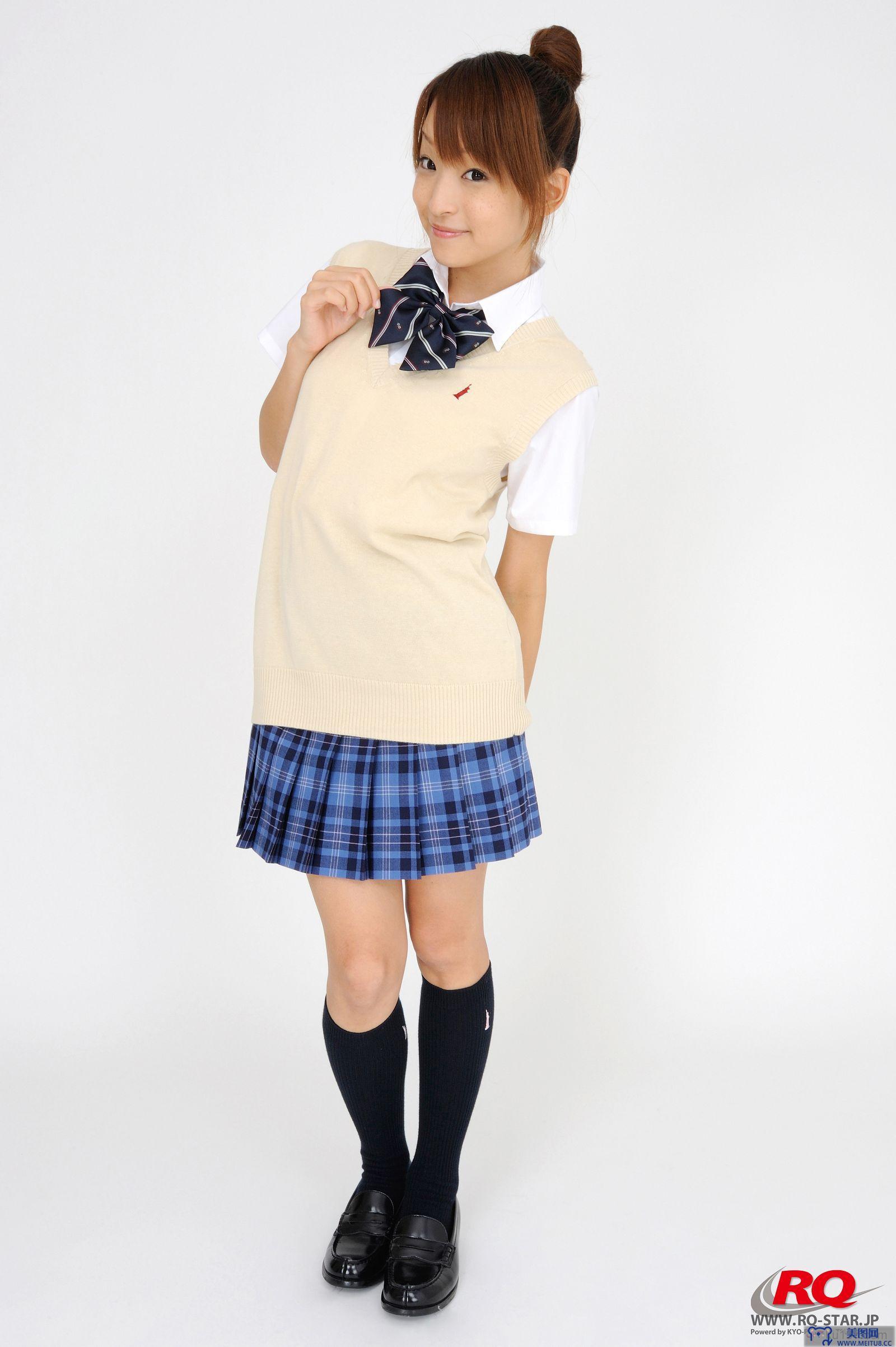 [RQ-STAR美女] NO.0097 Mio Aoki 青木未央 Student Style