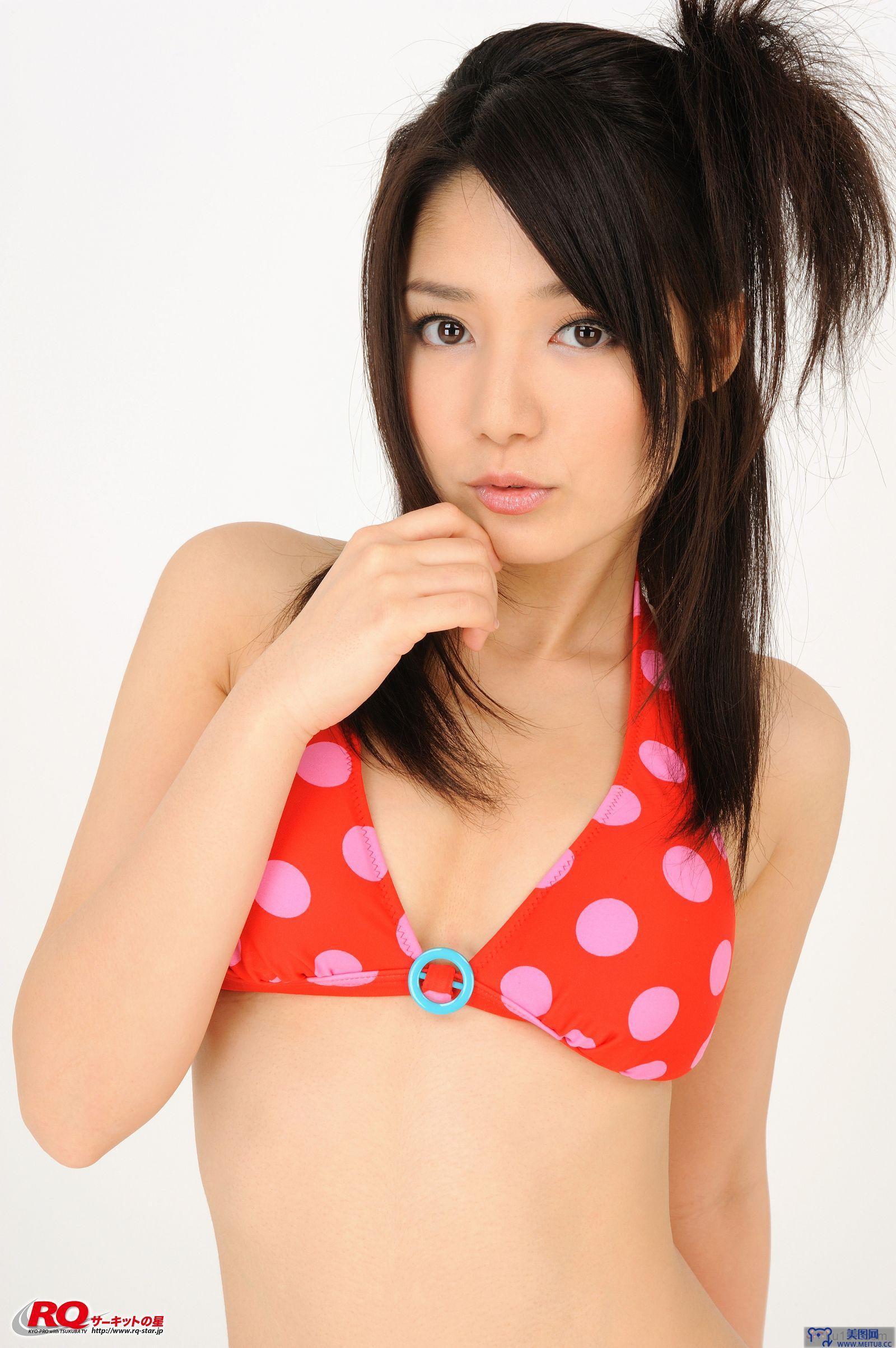 [RQ-STAR美女] NO.0105 Hitomi Furusaki 古崎瞳 Swim Suits – Red