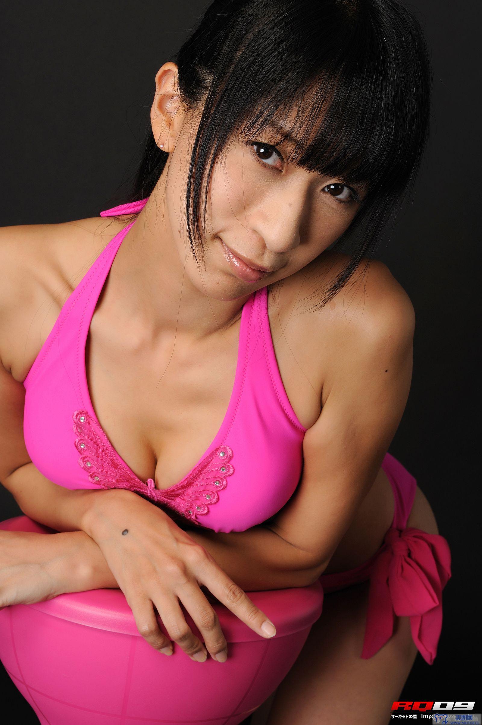 [RQ-STAR美女] NO.0213 Hiroko Yoshino よしのひろこ Swim Suits – Pink