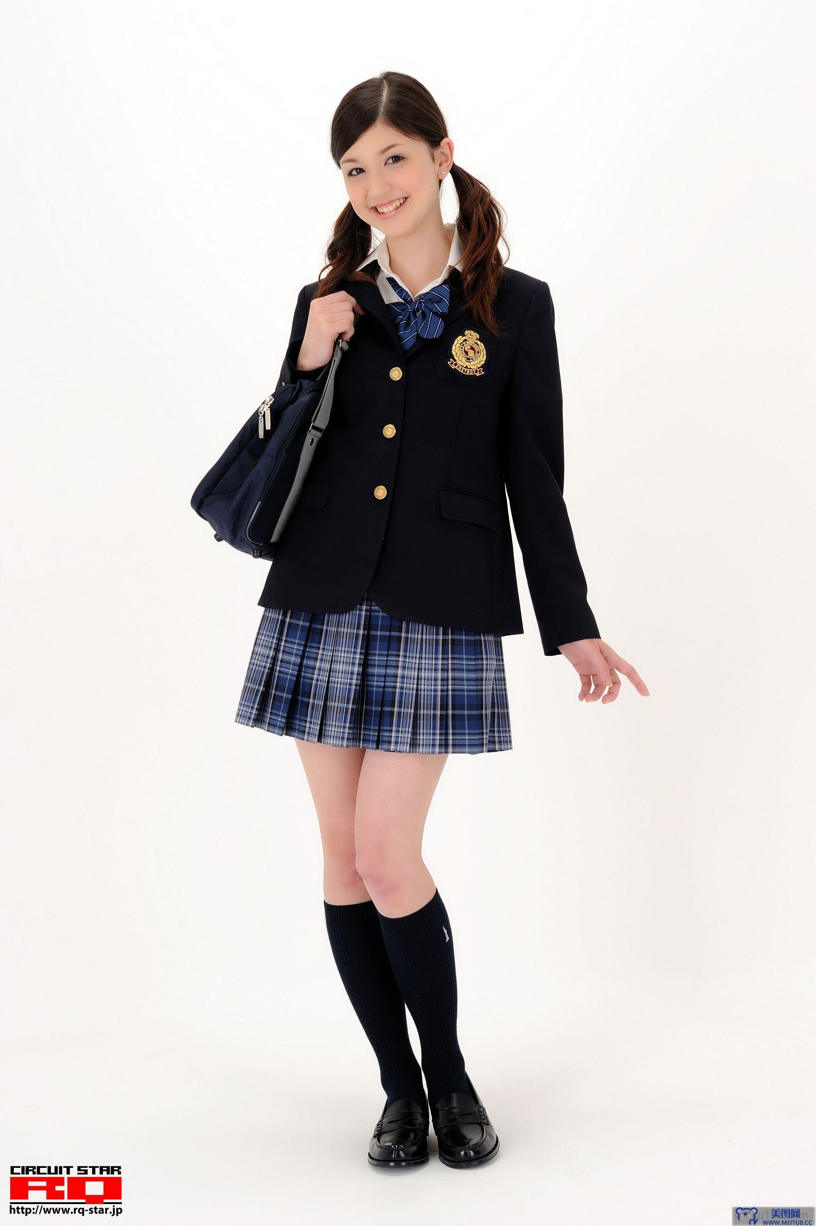 [RQ-STAR美女] NO.0348 Amy Kubo 久保エイミー Student Style