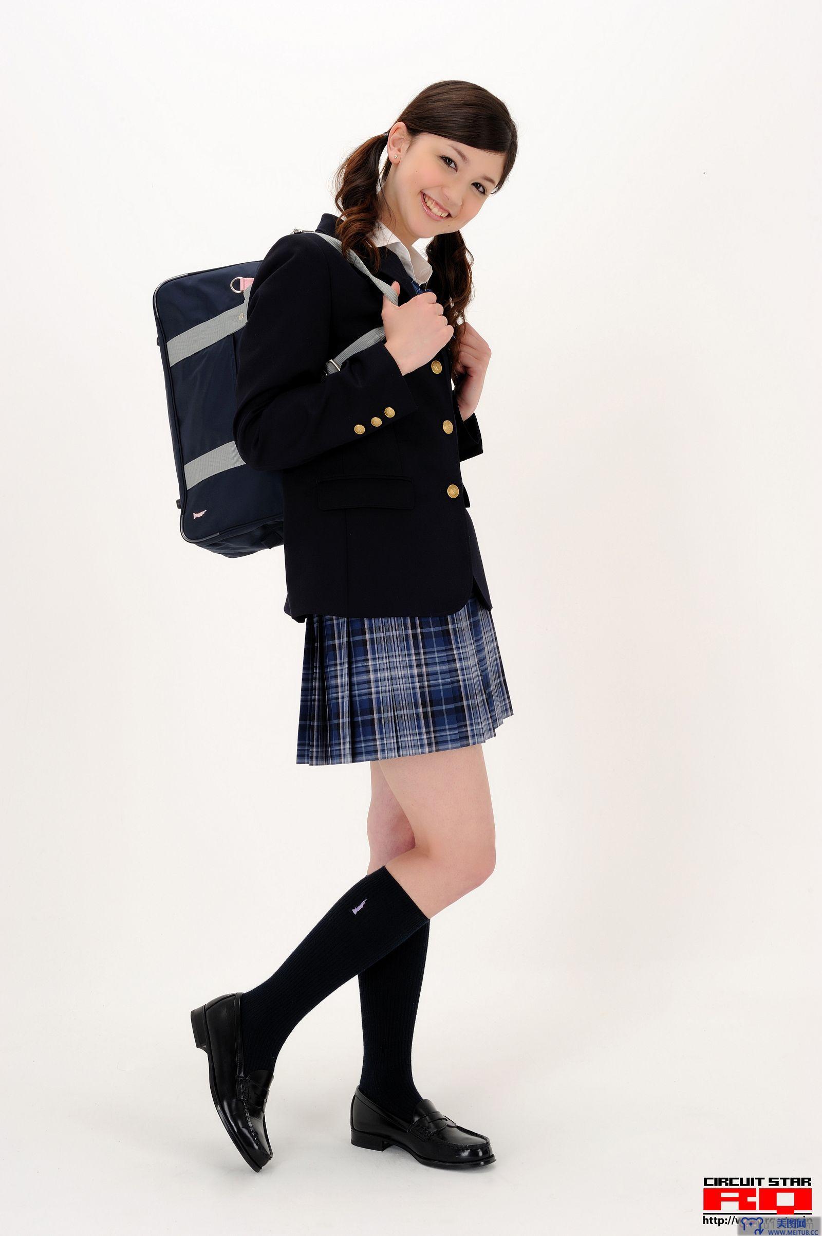 [RQ-STAR美女] NO.0348 Amy Kubo 久保エイミー Student Style