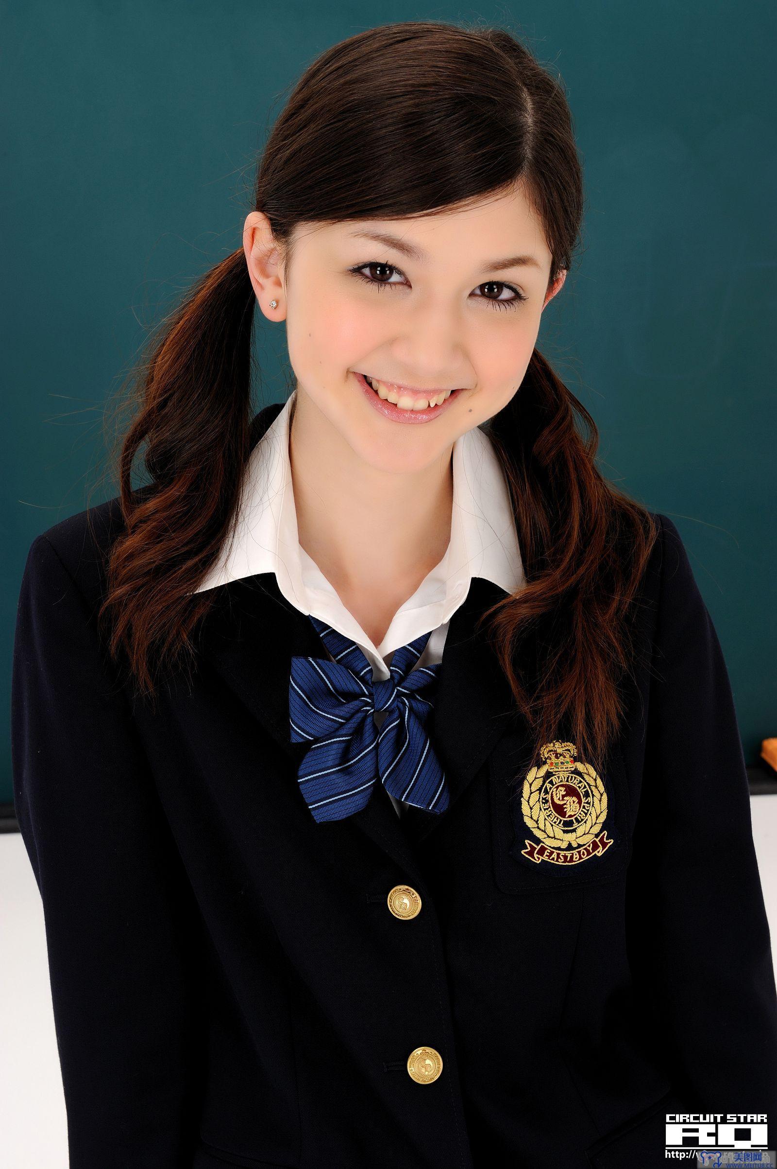 [RQ-STAR美女] NO.0348 Amy Kubo 久保エイミー Student Style