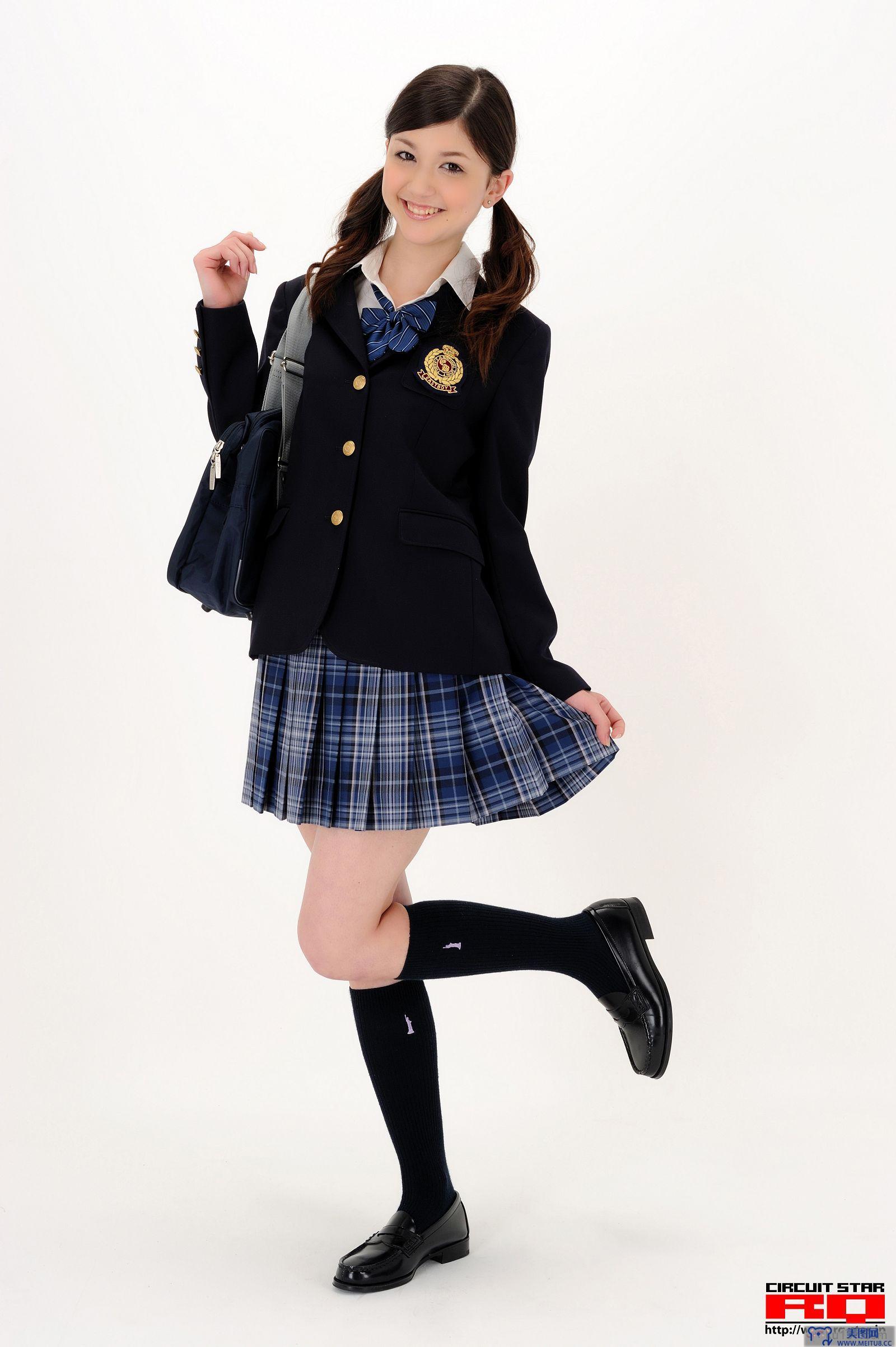 [RQ-STAR美女] NO.0348 Amy Kubo 久保エイミー Student Style