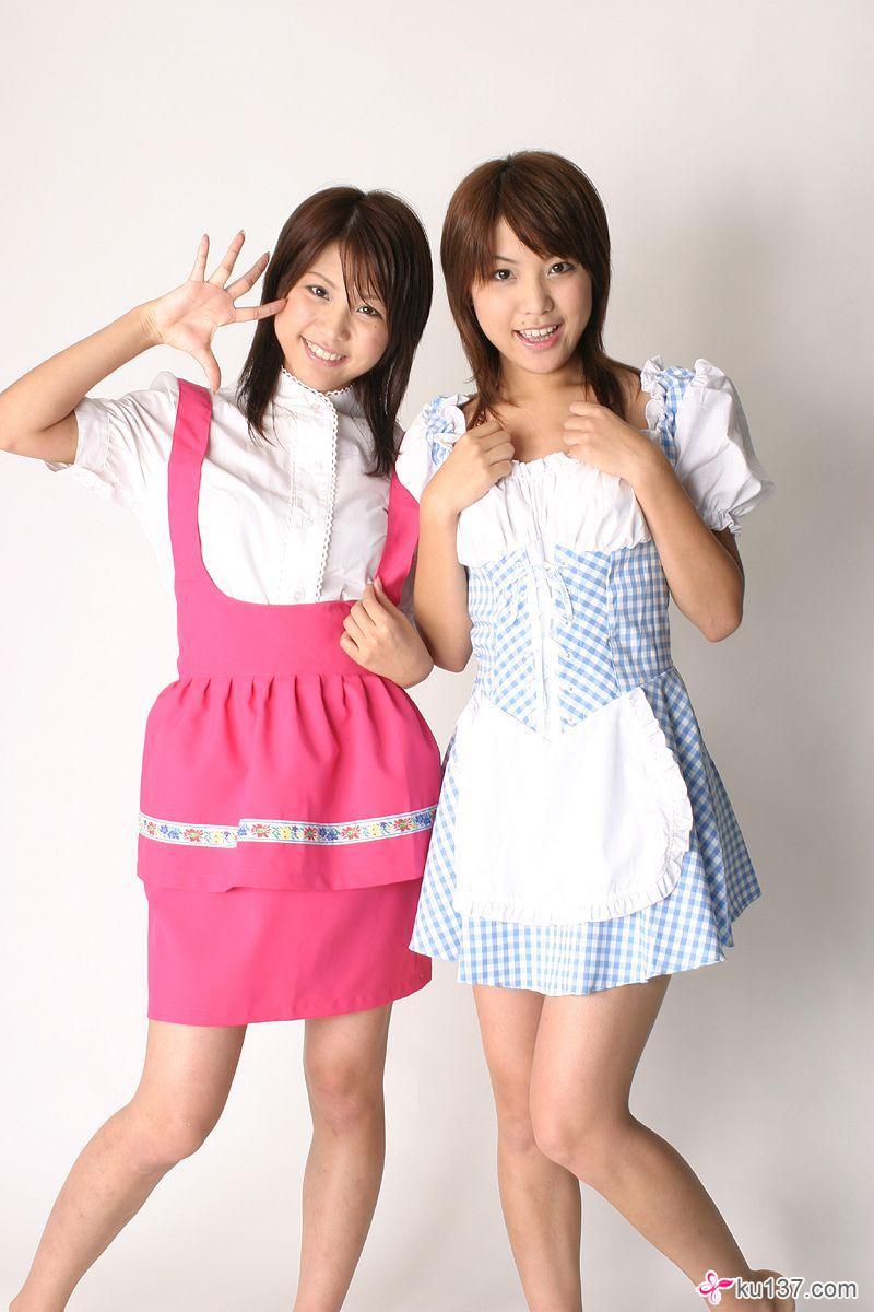 [For-side套图] 2008.07.25 Anna Mizuki 水木杏奈 & Yuna Mizuki 水木由奈 Beautiful