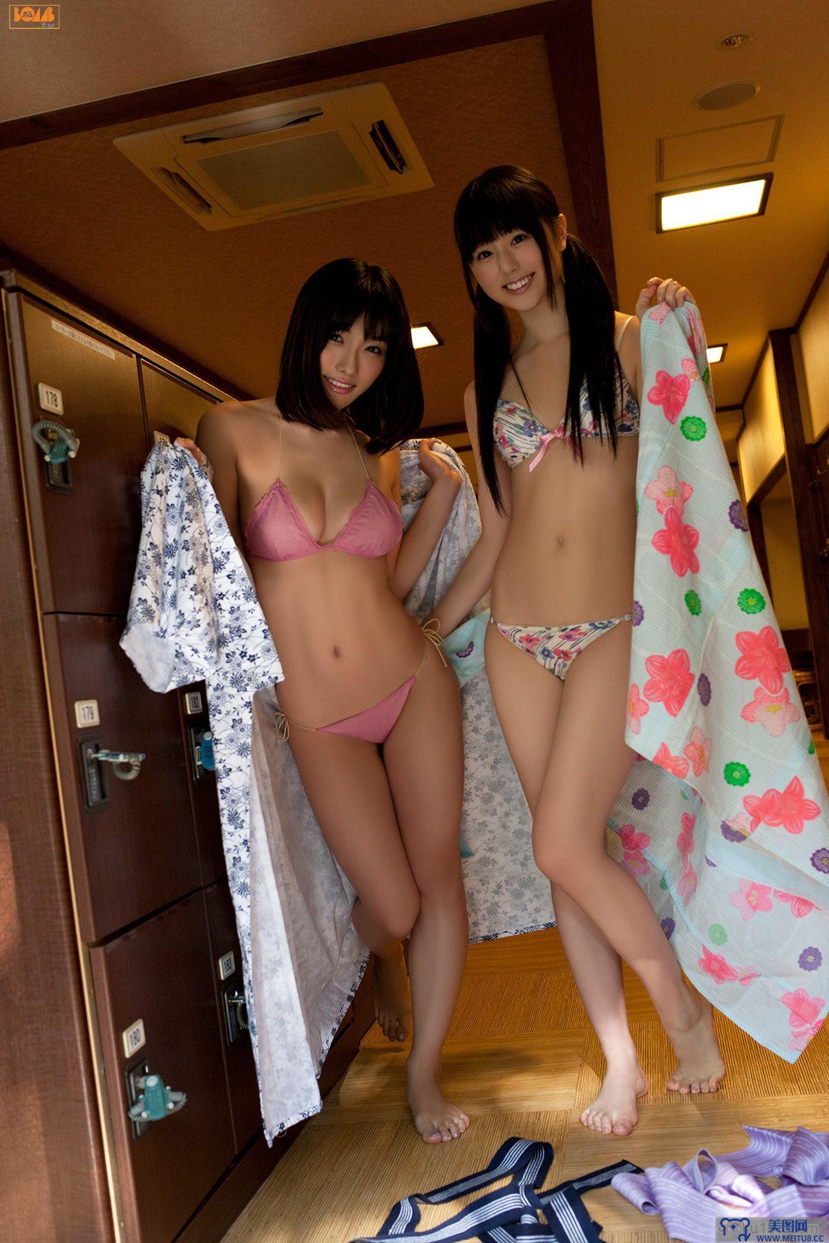 [Bomb.tv套图] 栗田恵美×今野杏南 GRAVURE Channel 2012年12月号