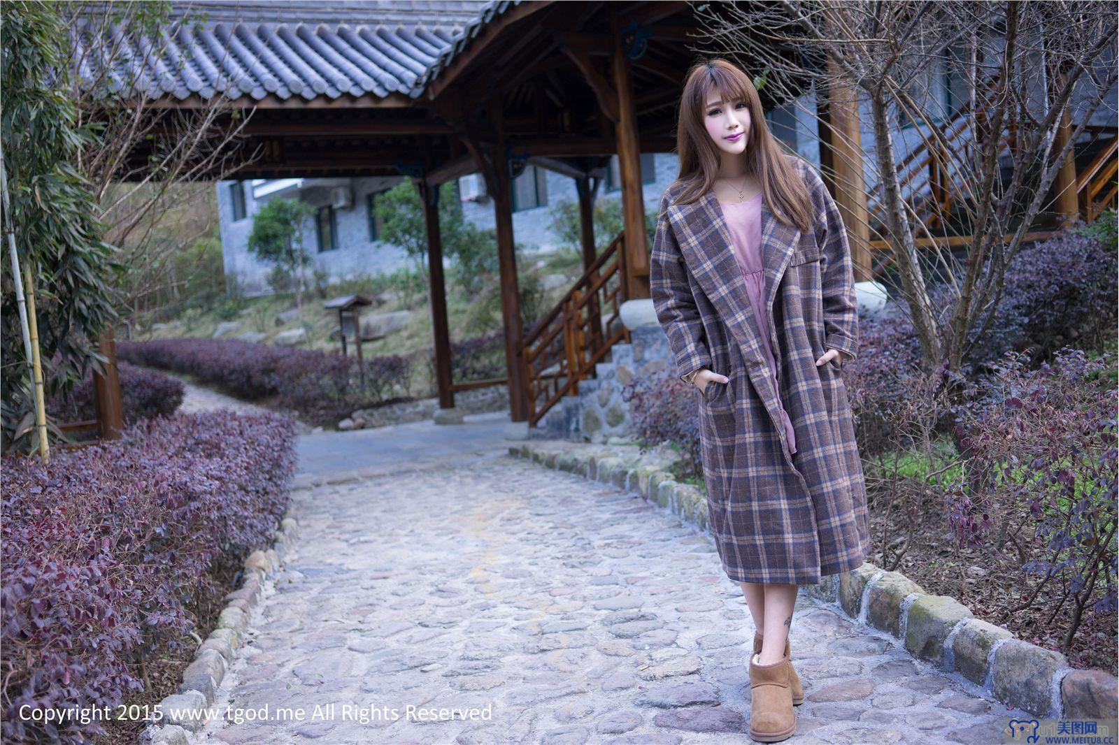 [TGOD写真] 2015.04.23 女神驾到之武义牛头山温泉 Akiki朱若慕