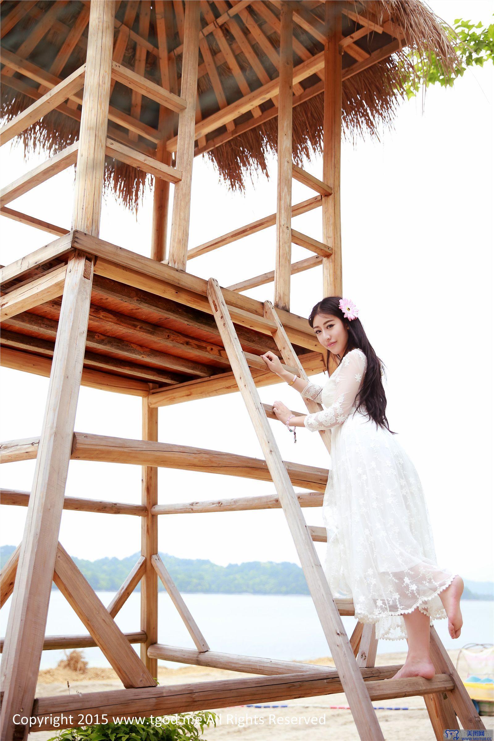 [TGOD写真] 2015.05.08 女神驾到 九江花源谷 青春女神鲁思羽 夏静镜