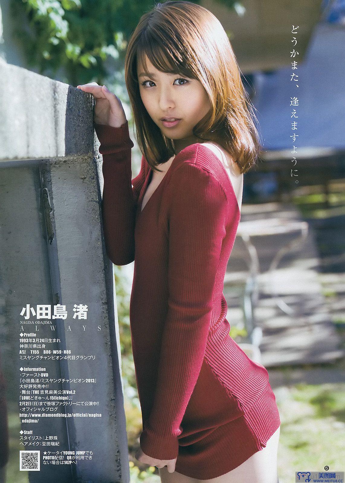 [Weekly Young Jump] 2014 No.09 本田翼 小田島渚