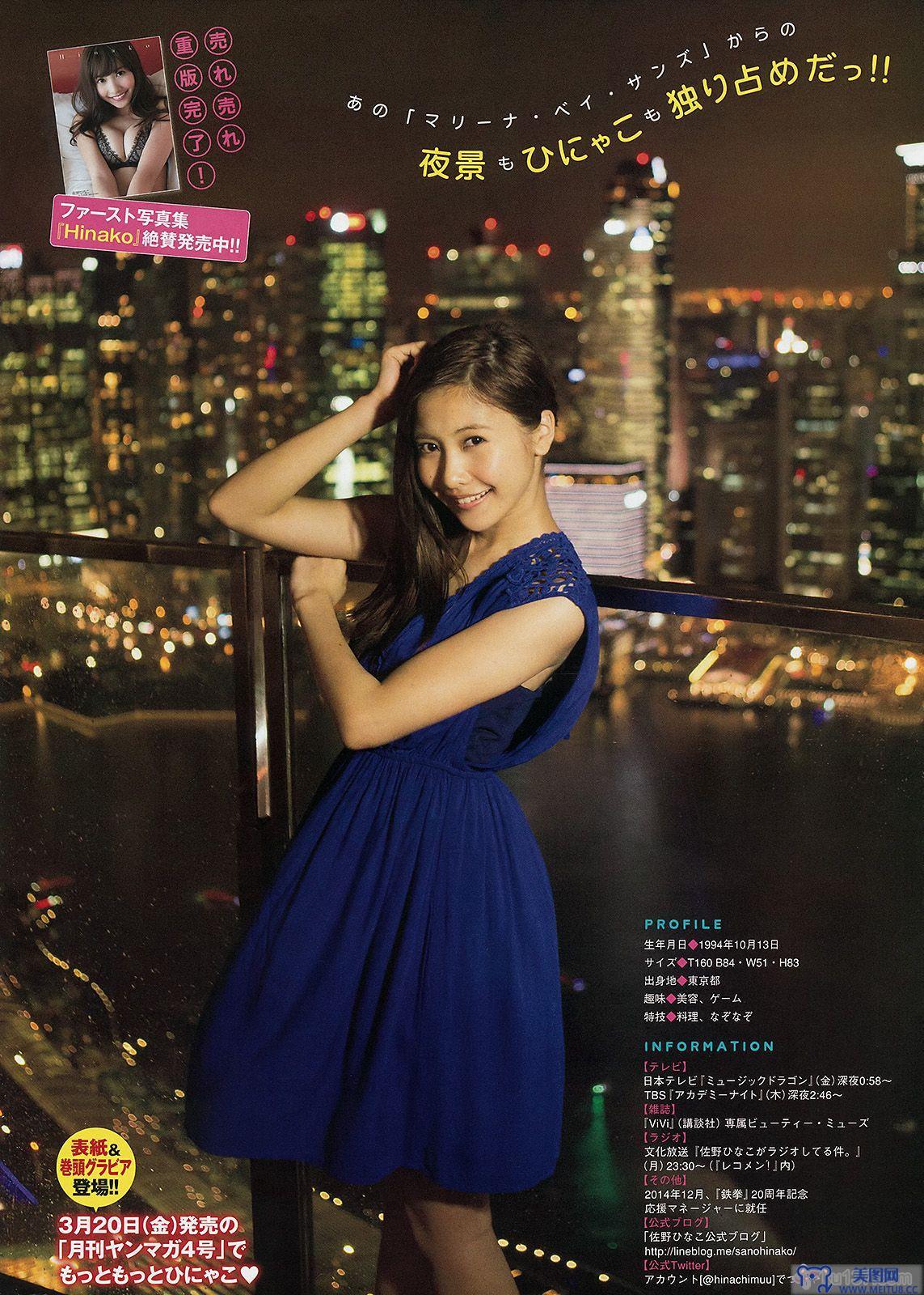 [Young Magazine] 2015.03 No.14 マギー 佐野ひなこ