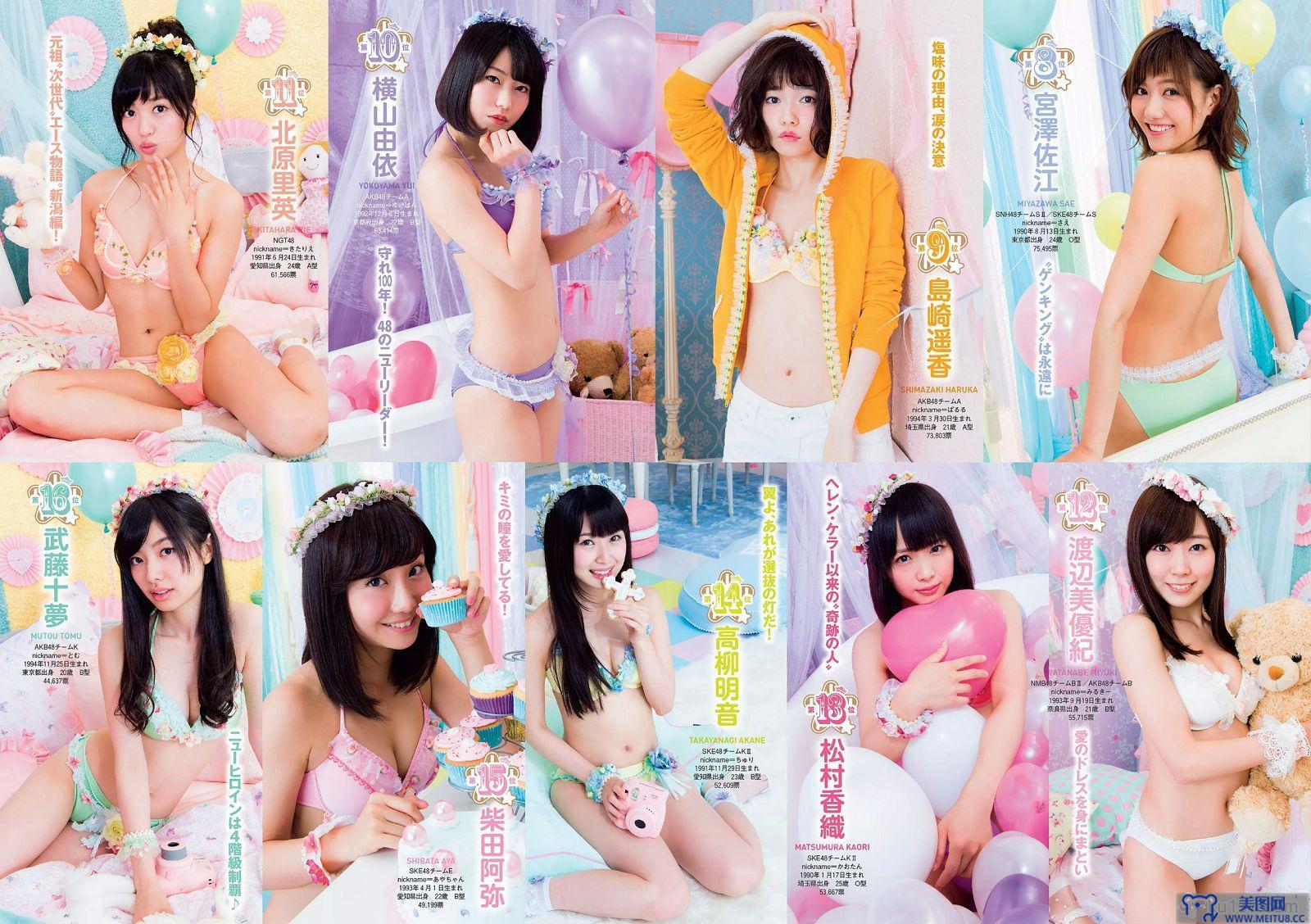 [Weekly Playboy] 2015.08 No.33 AKB48 三原勇希 松川佑依子 紗綾 岸明日香 松井玲奈 青山ひかる 寺田御子 他