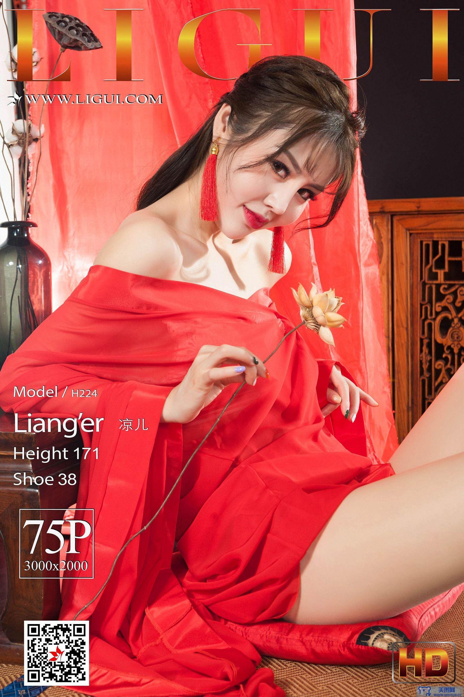 [Ligui丽柜美腿]2020.01.31 网络丽人 Model 凉儿