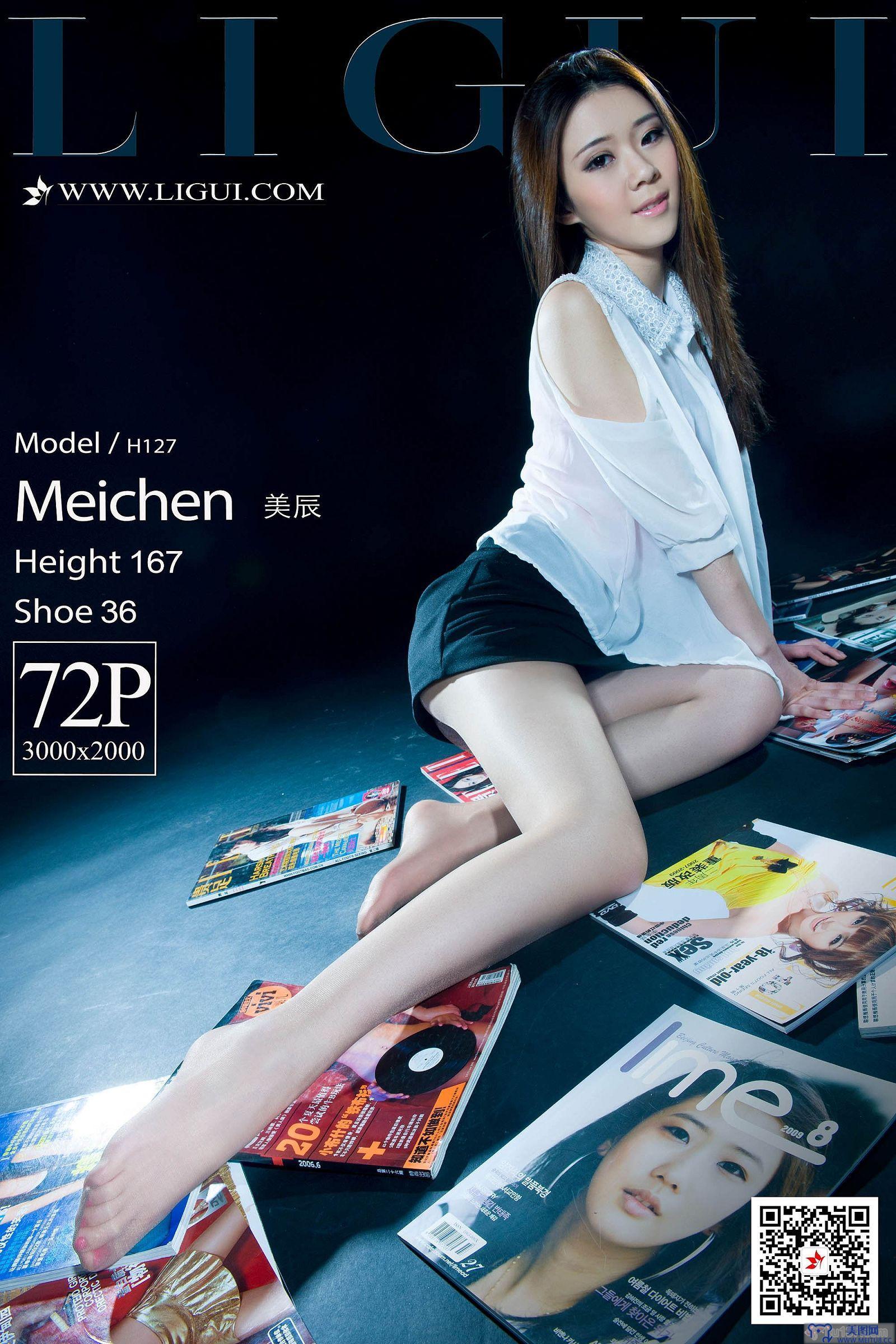 [Ligui丽柜美腿]2020.03.13 网络丽人 Model 美辰