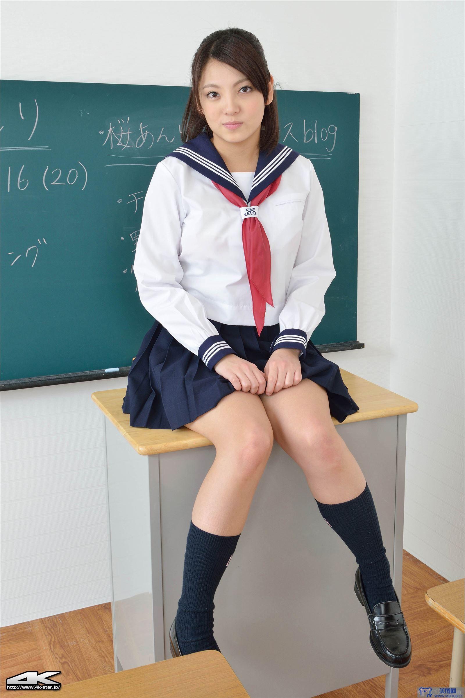 [4K-STAR写真] 2016.06.15 NO.601 Anri Sakura [SchoolGirl]