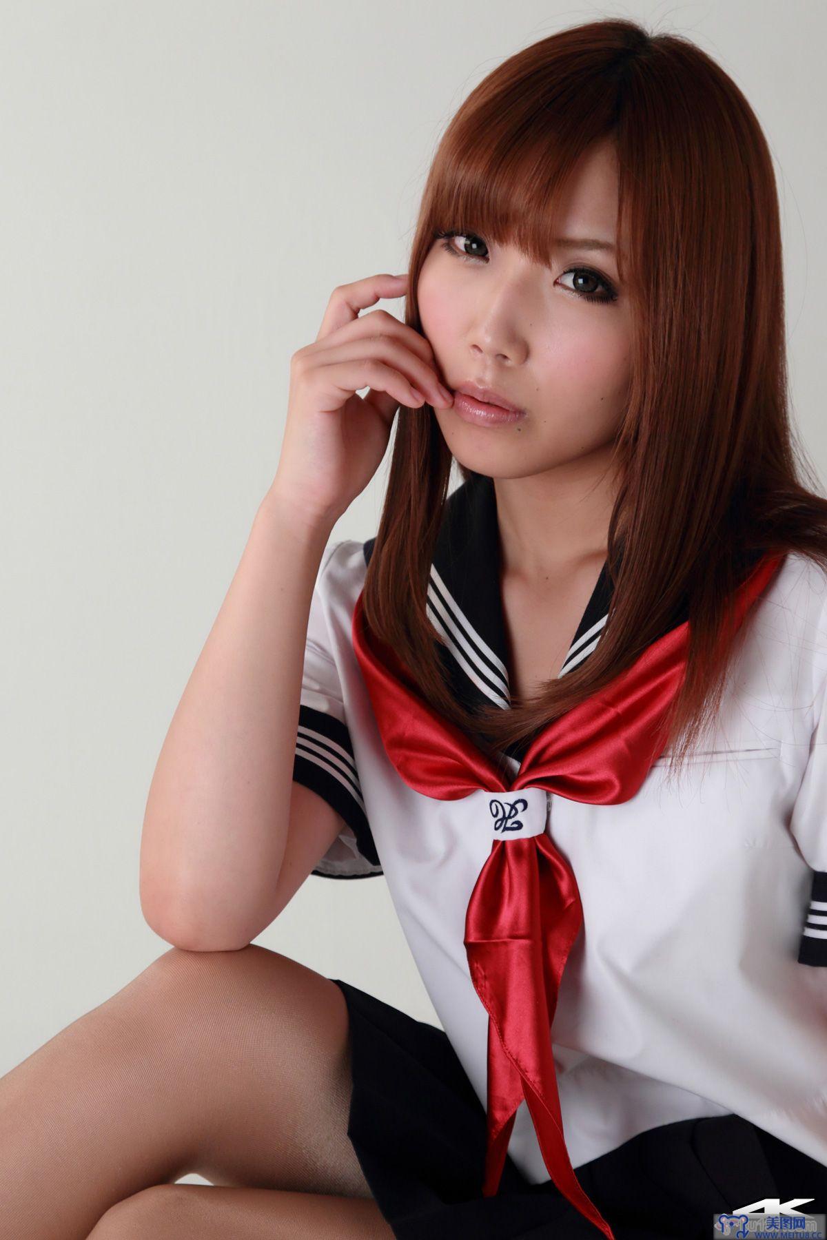 [4K-STAR写真] NO.00018 Kurumi Kisaragi 如月くるみ Sailor Suit