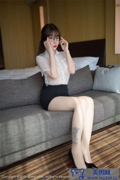 [秀人XIUREN] 2019.06.14 NO.1498 肉丝诱惑力女秘书 王雨纯