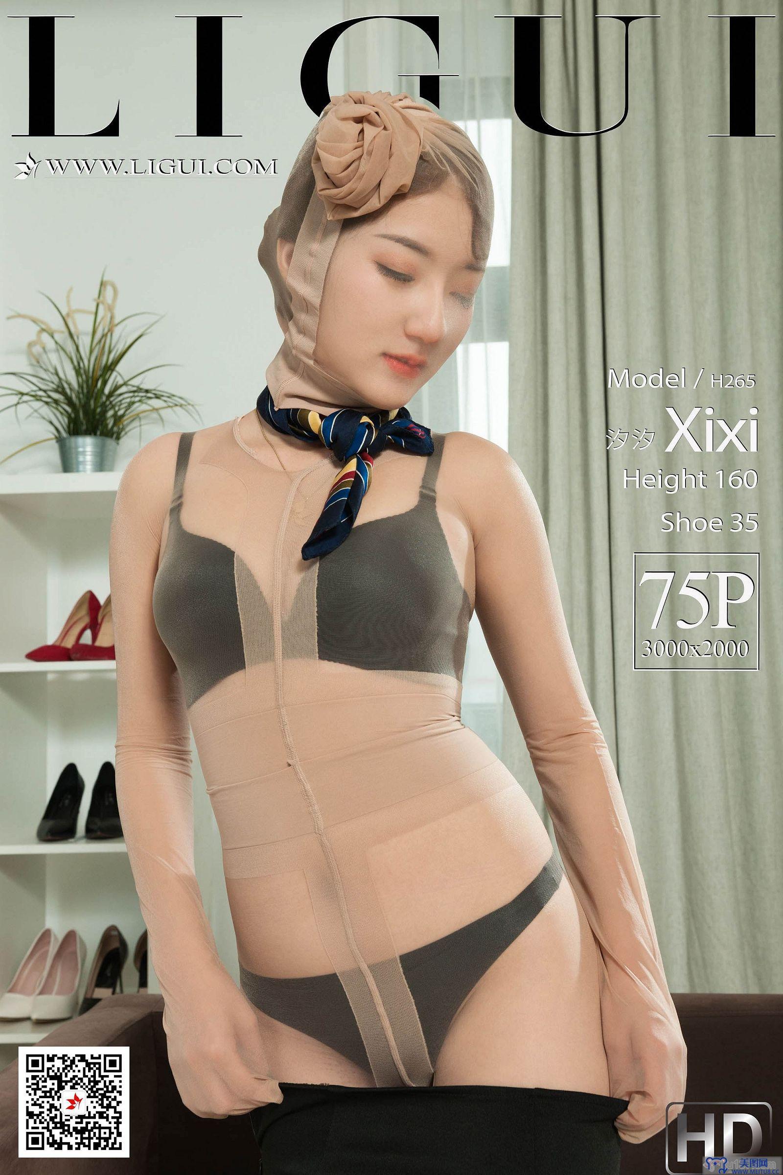 [Ligui丽柜美腿]2020.04.22 网络丽人 Model 汐汐