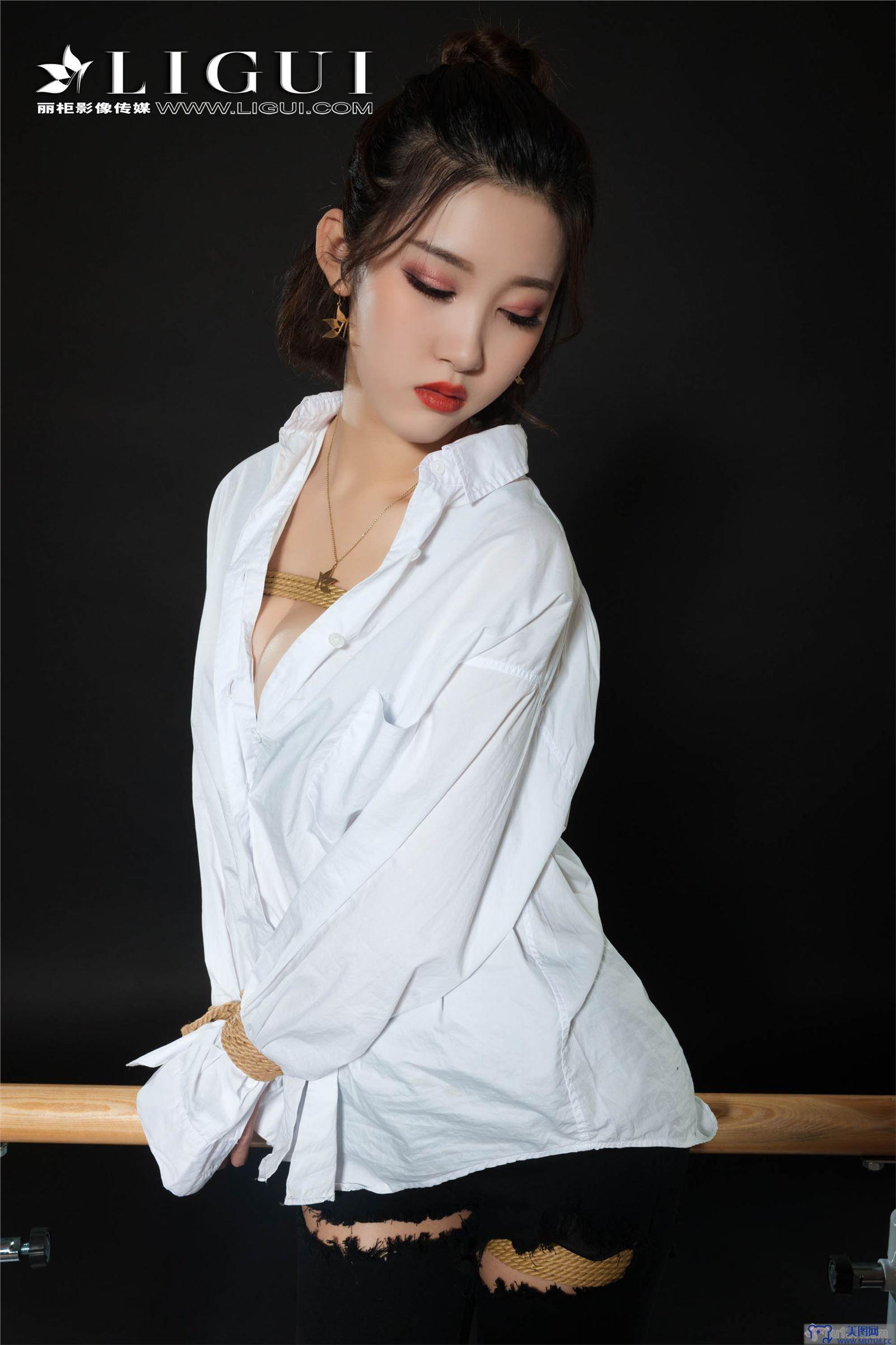 [Ligui丽柜美腿]2018.11.09 网络丽人 Model 筱筱