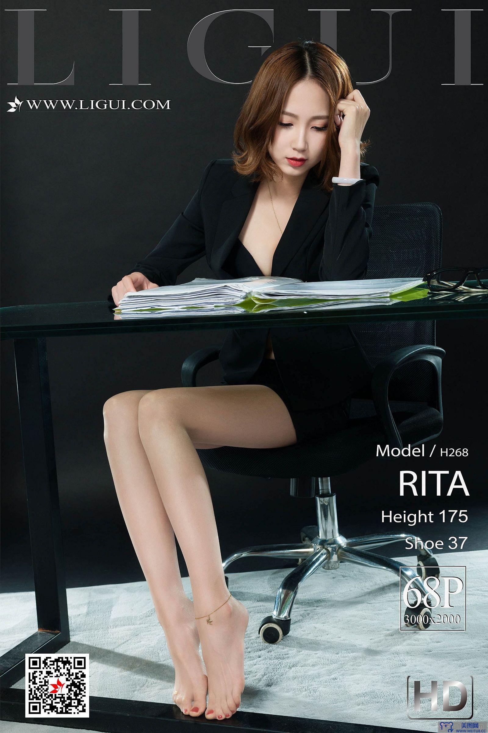 [Ligui丽柜美腿]2019.10.21《职场新秀》-RITA