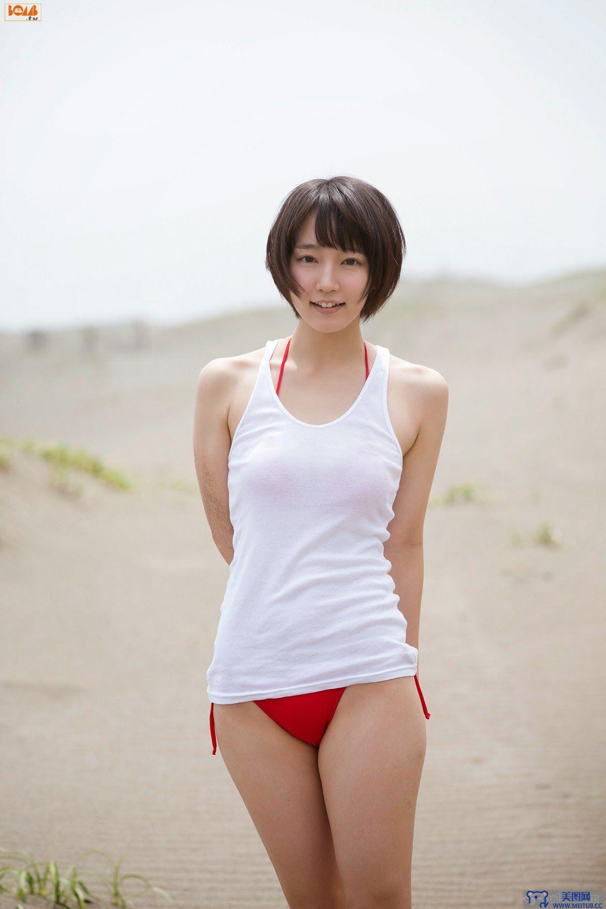 [Bomb.tv套图] 2014年10月号GRAVURE Channel Riho Yoshioka 吉岡里帆