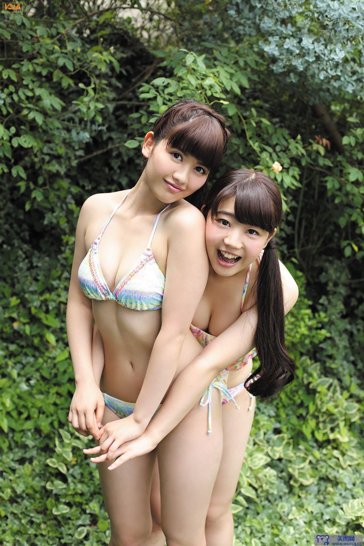 [Bomb.tv套图] 2015年10月号 GRAVURE Channel 增井みお & lyrical school