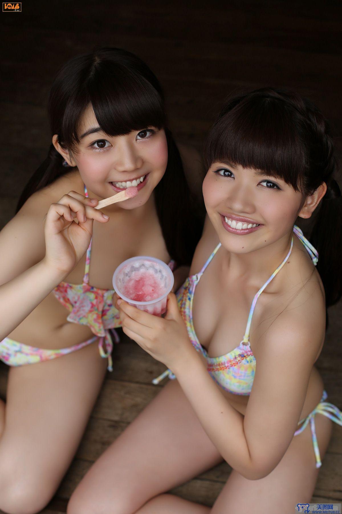 [Bomb.tv套图] 2015年10月号 GRAVURE Channel 增井みお & lyrical school