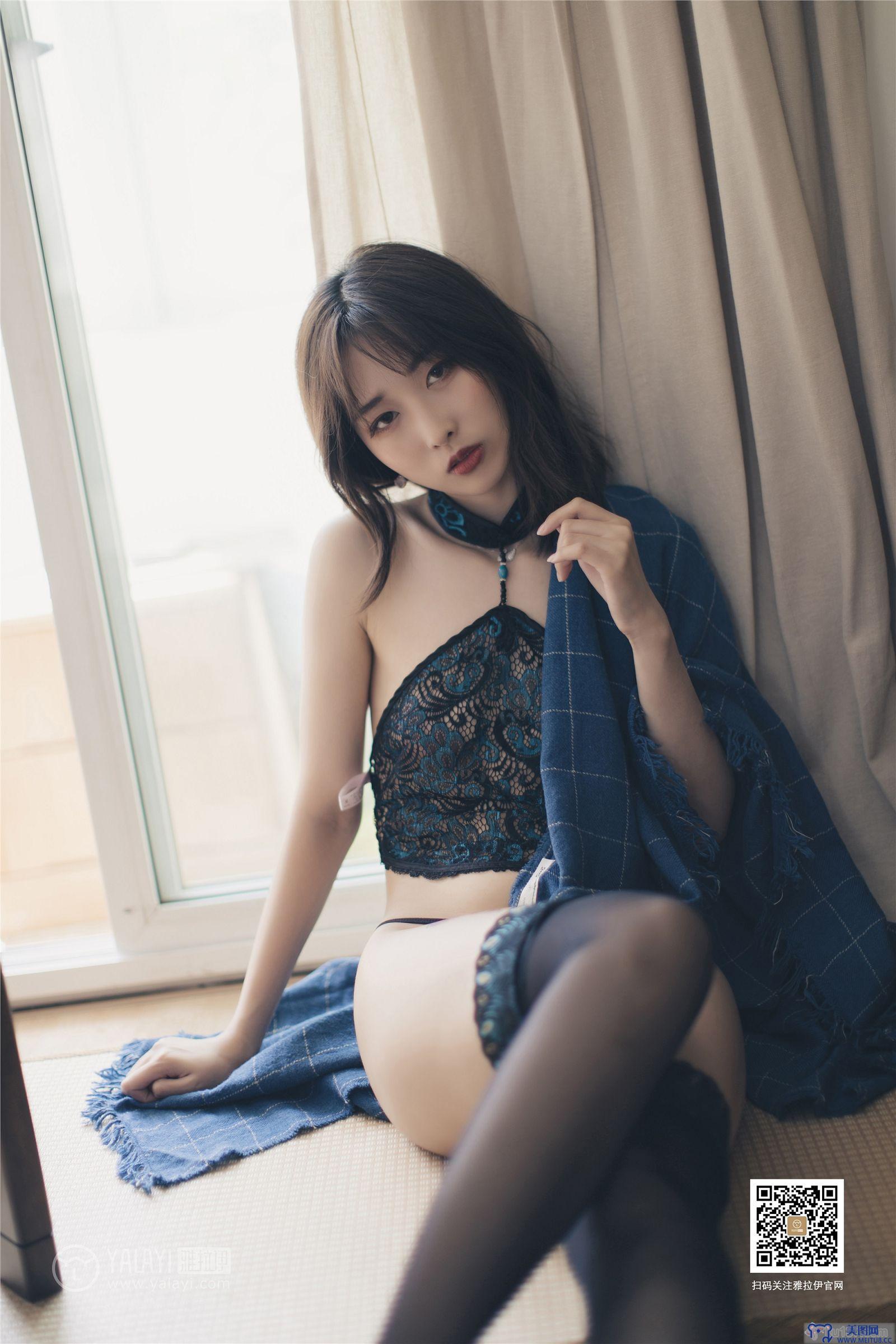 [YALAYI雅拉伊] 2019.09.04 NO.0380 佳佳 丝情袜意